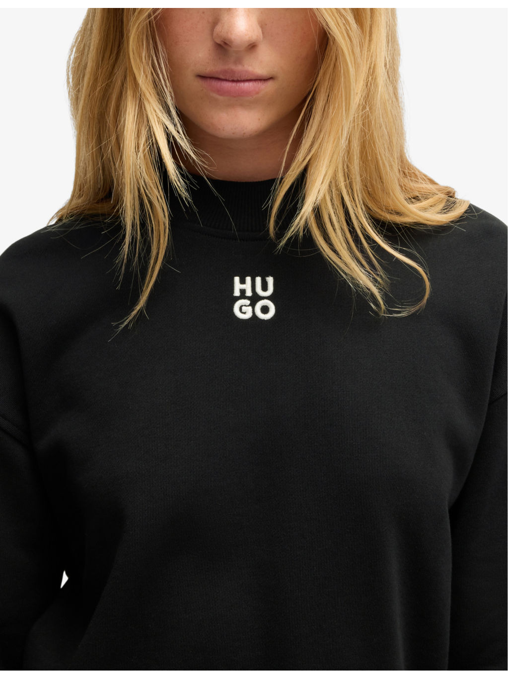 Brand-embroidered relaxed-fit cotton-jersey sweatshirt - 5