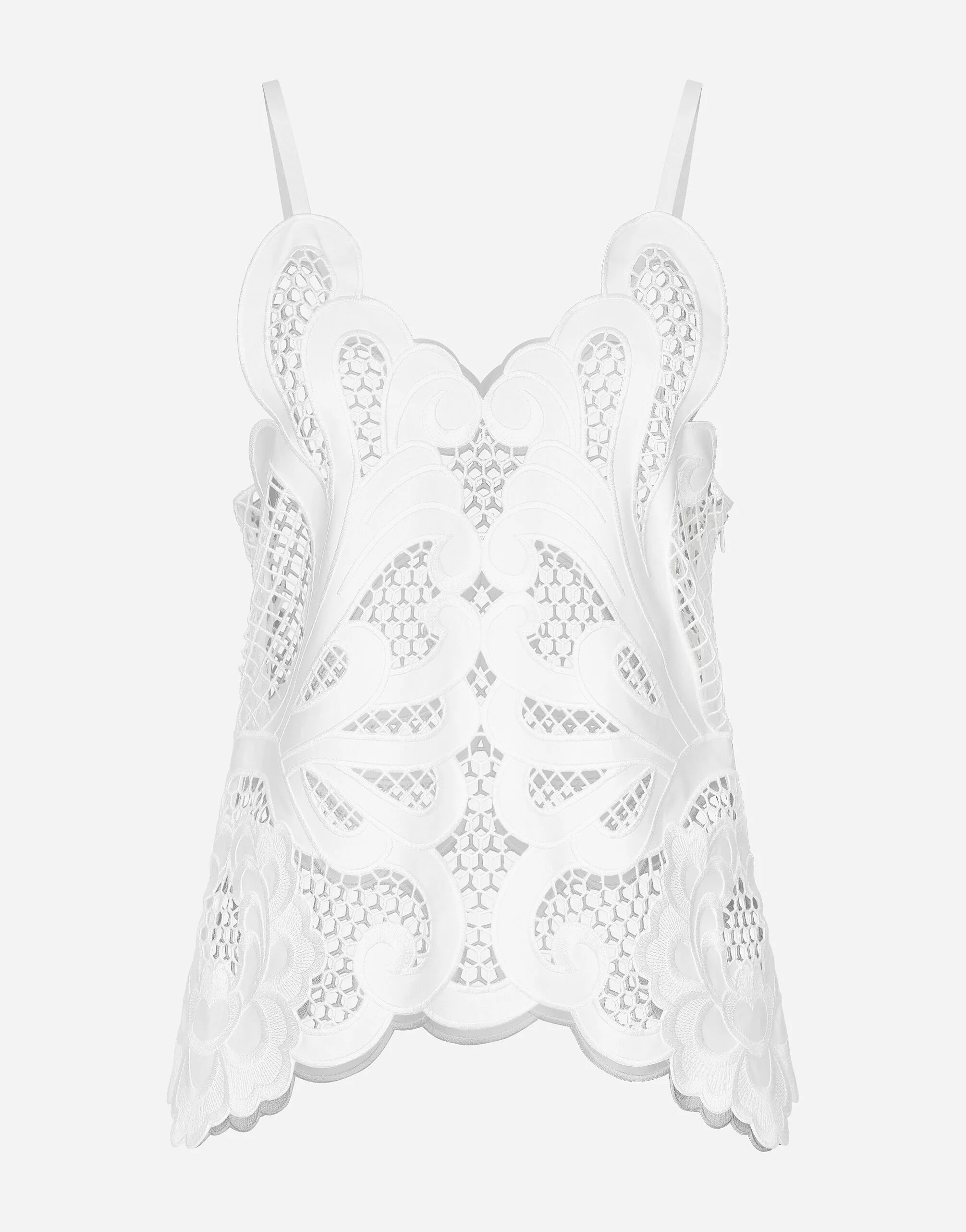 Cotton top with cut-out detailing - 1