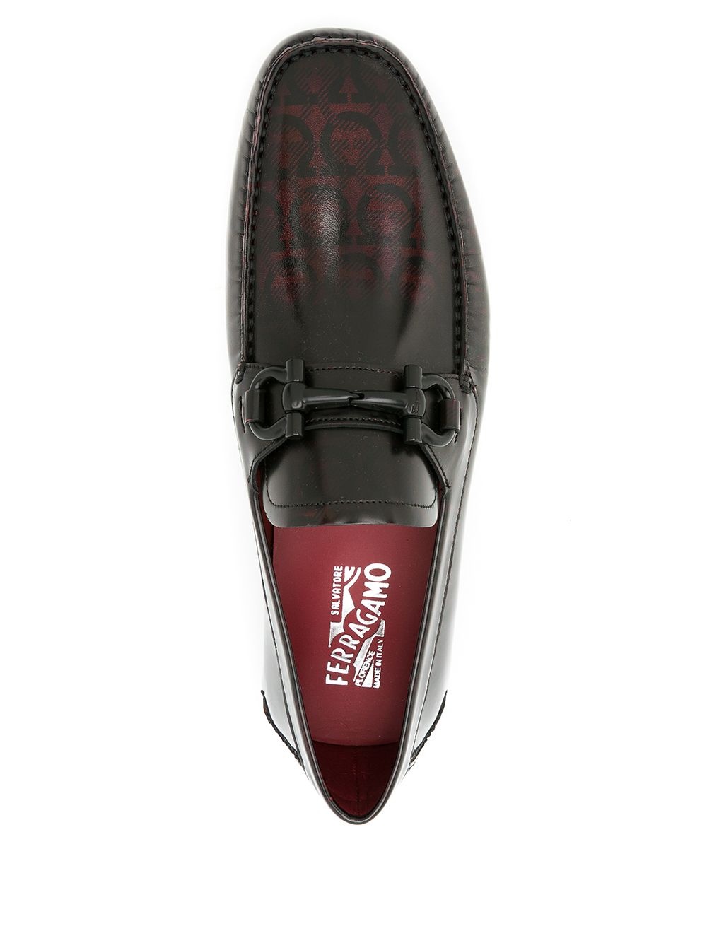 leather penny loafers - 4