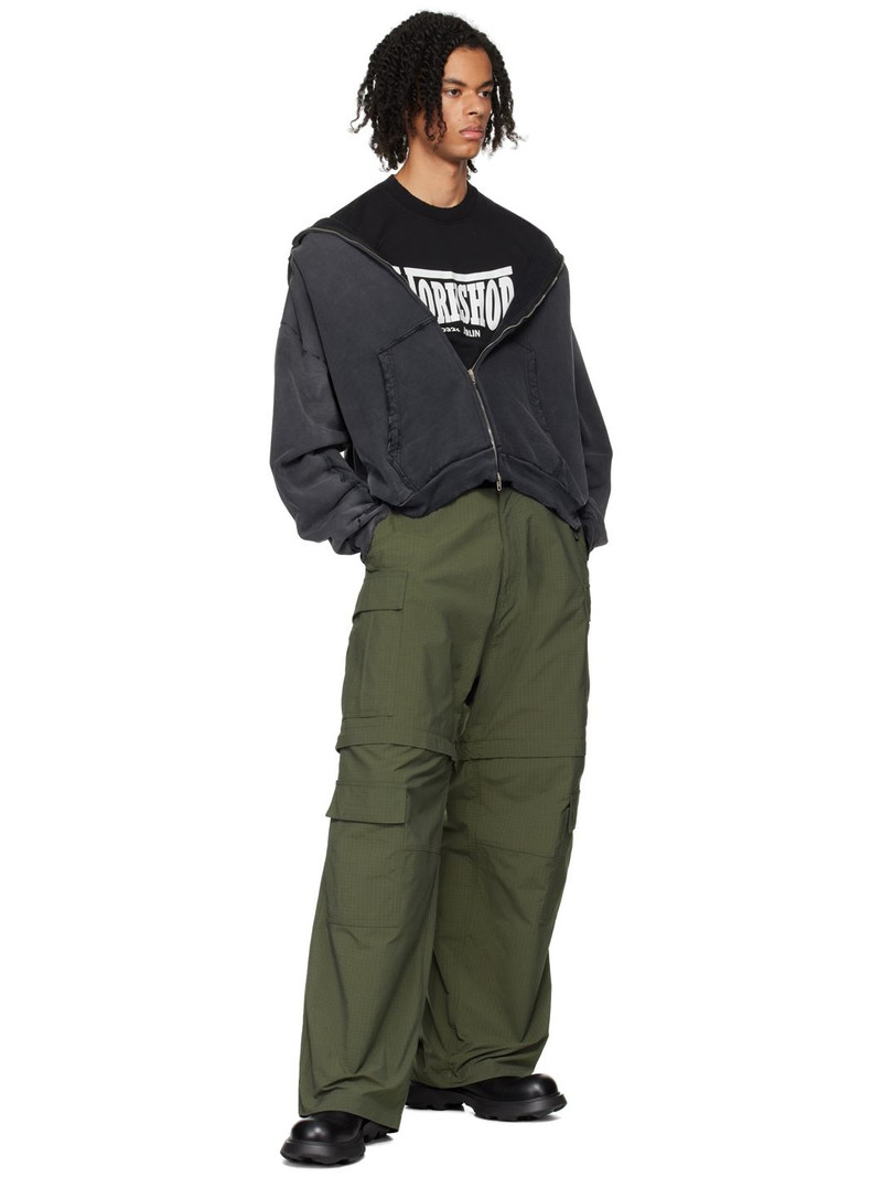 032c Black Victor Long Sleeve T-Shirt outlook