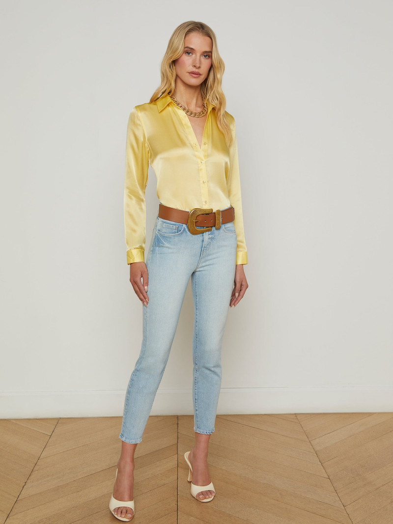L'AGENCE Margot Cropped Skinny Jean outlook