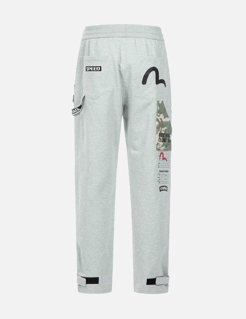 EVISU CAMOUFLAGE POCKET SWEATPANTS outlook