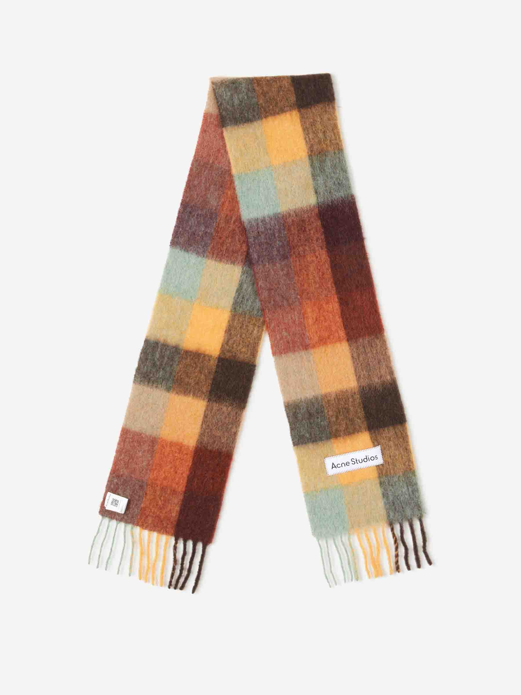 BICOLOR ALPACA SCARF - 2
