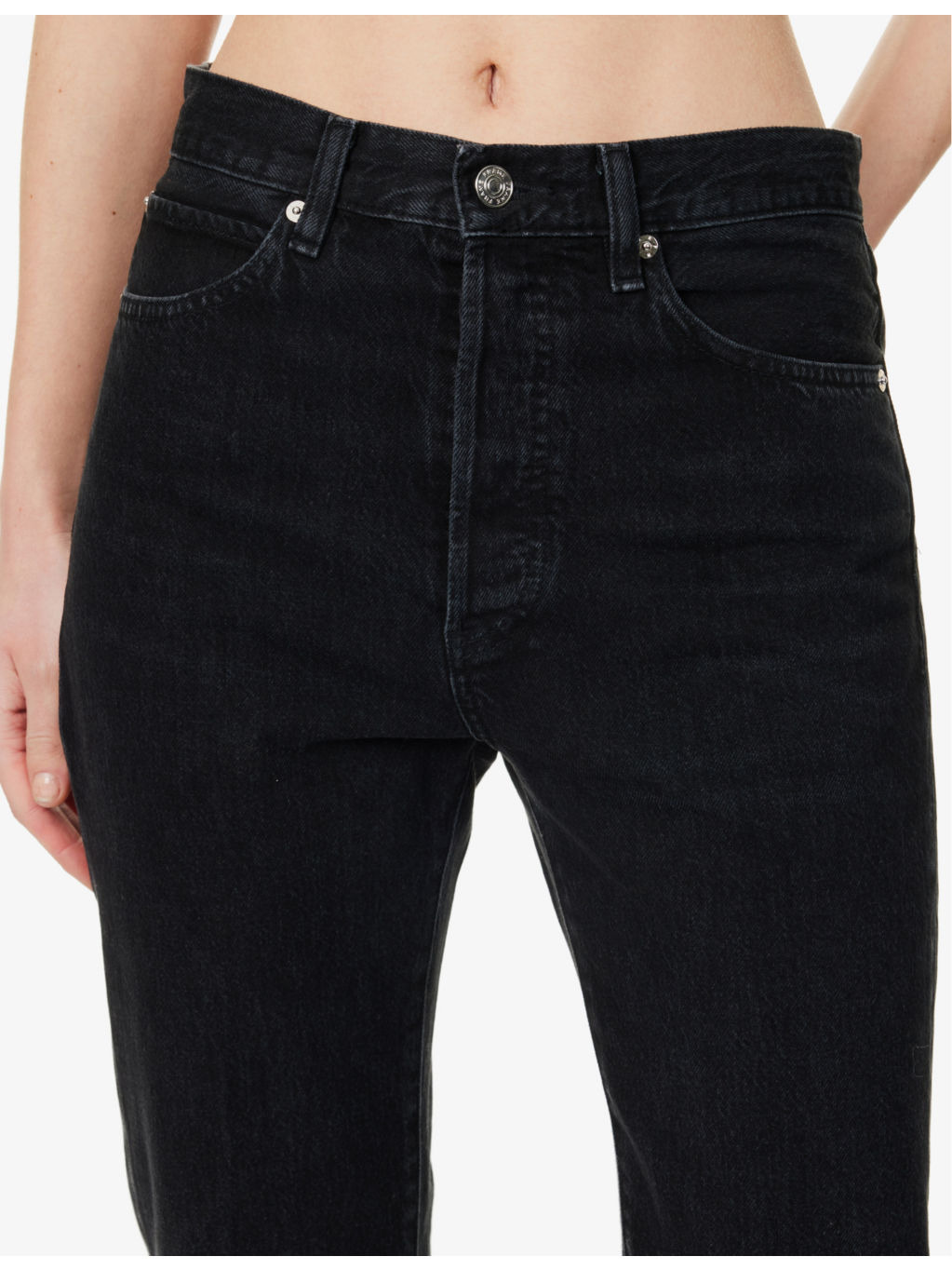 The Vertical Straight-Leg Denim Jeans - 5