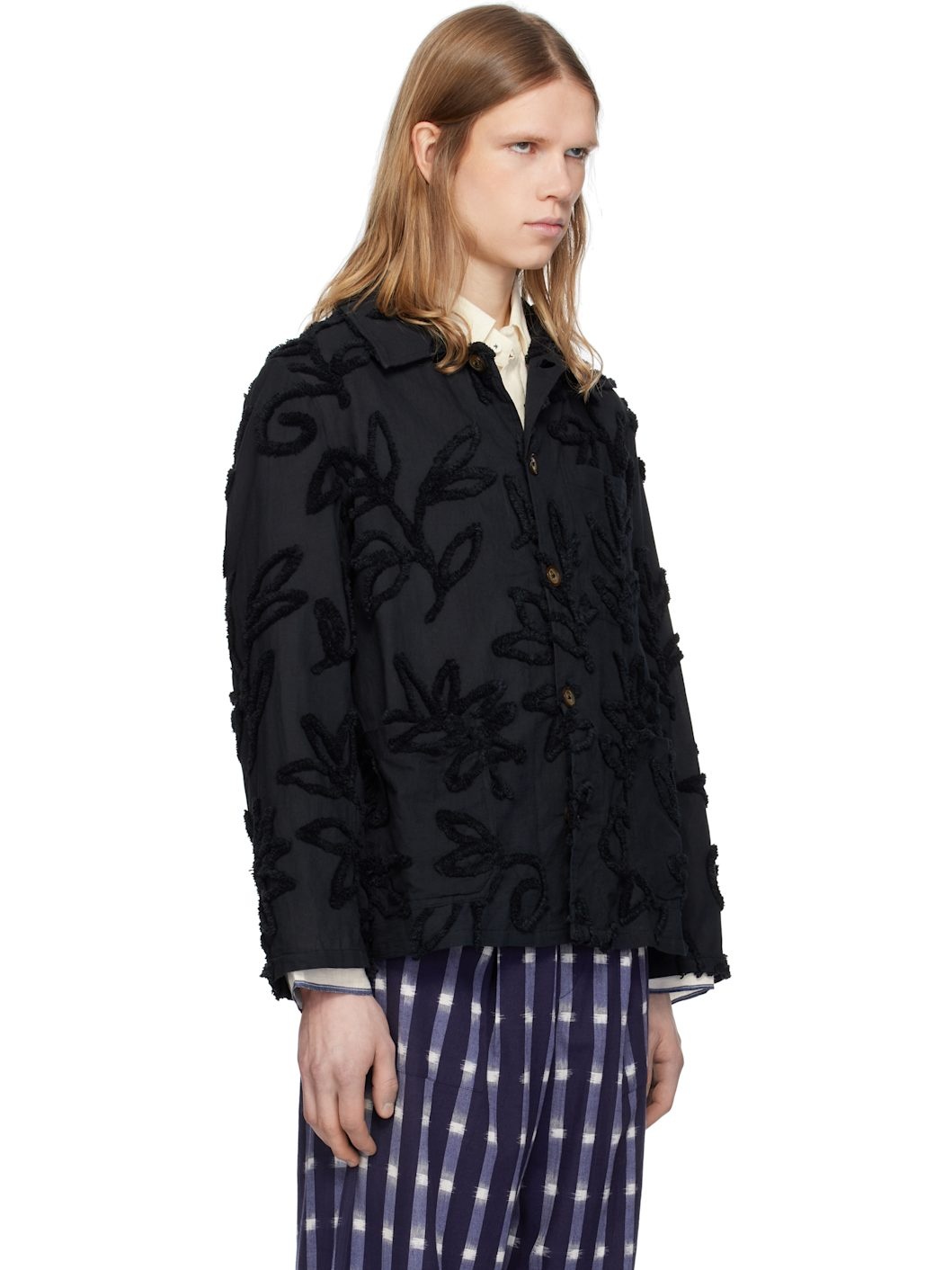 Black Chore Jacket - 2