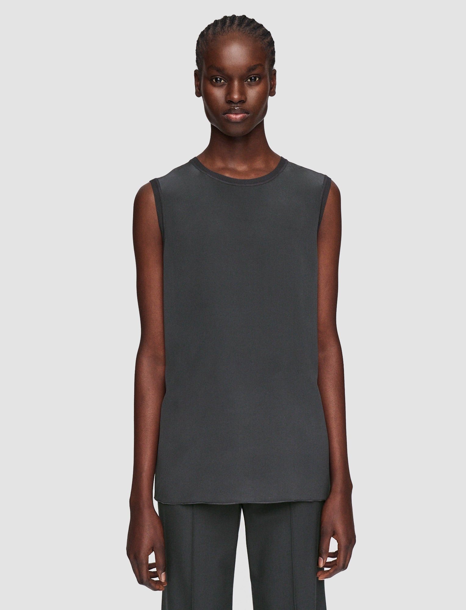 Silk Crepe de Soie Bley Blouse - 3