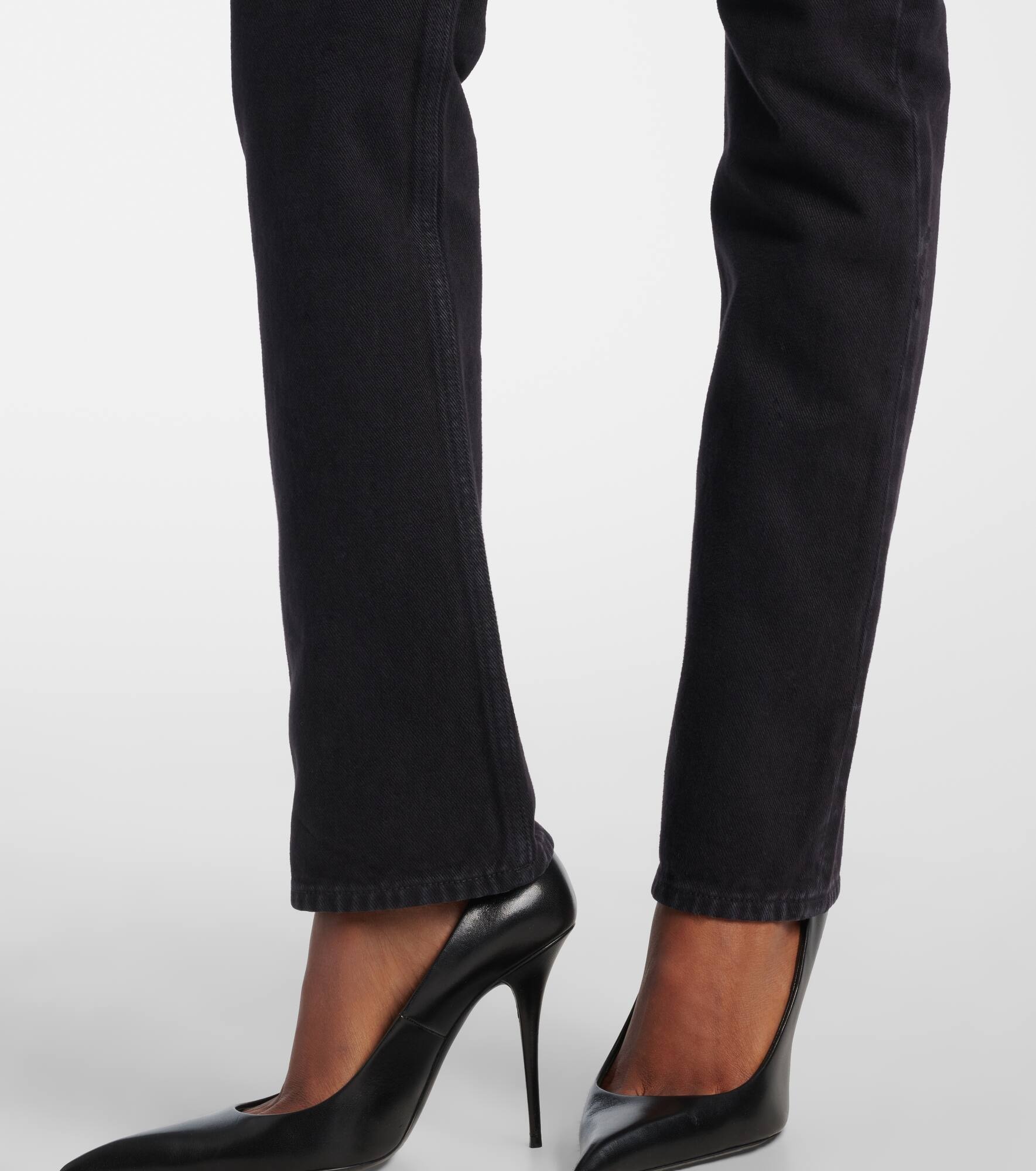 90s high-rise flared jeans - 5