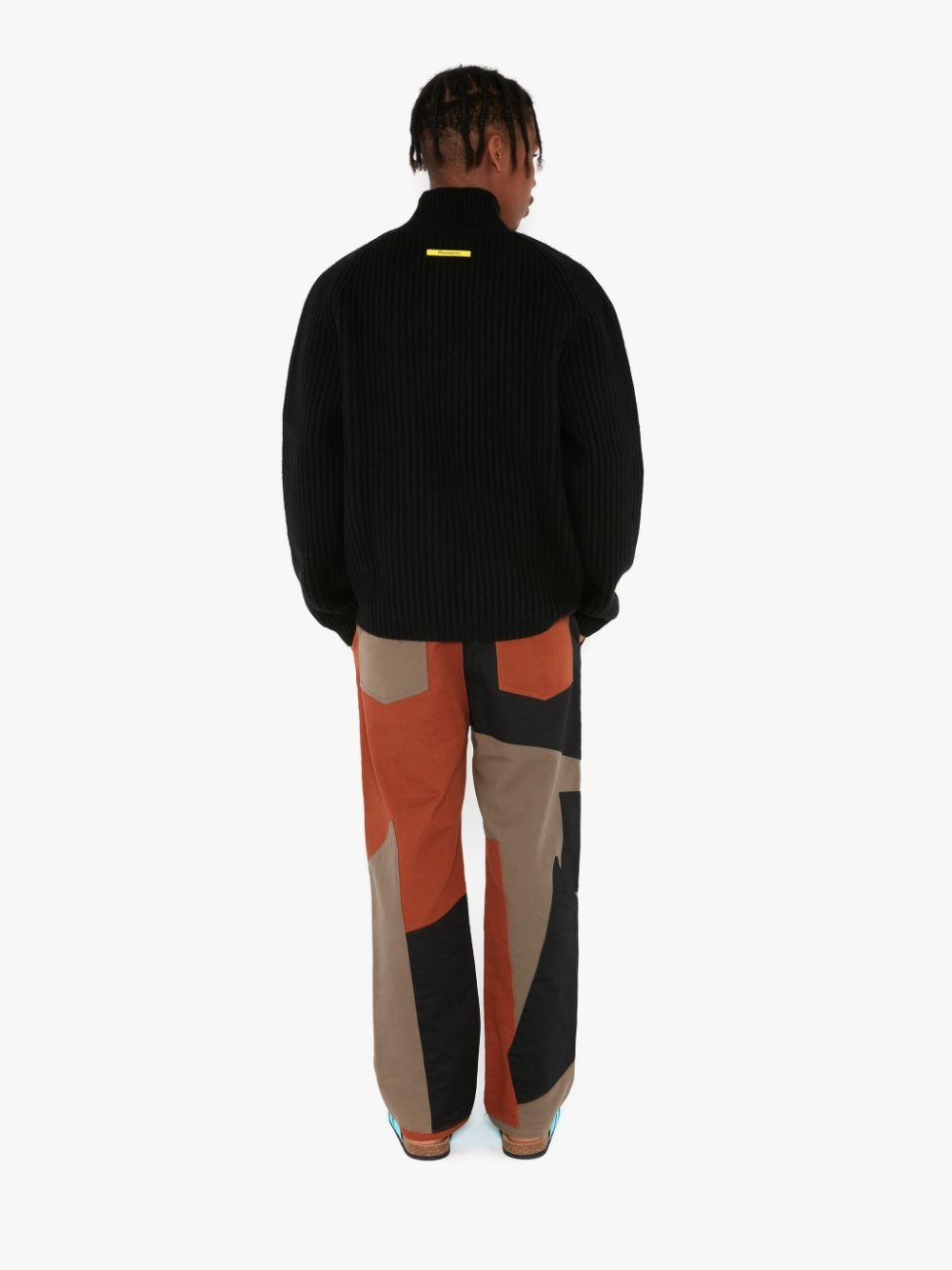 RAGLAN SLEEVE TURTLENECK JUMPER - 4