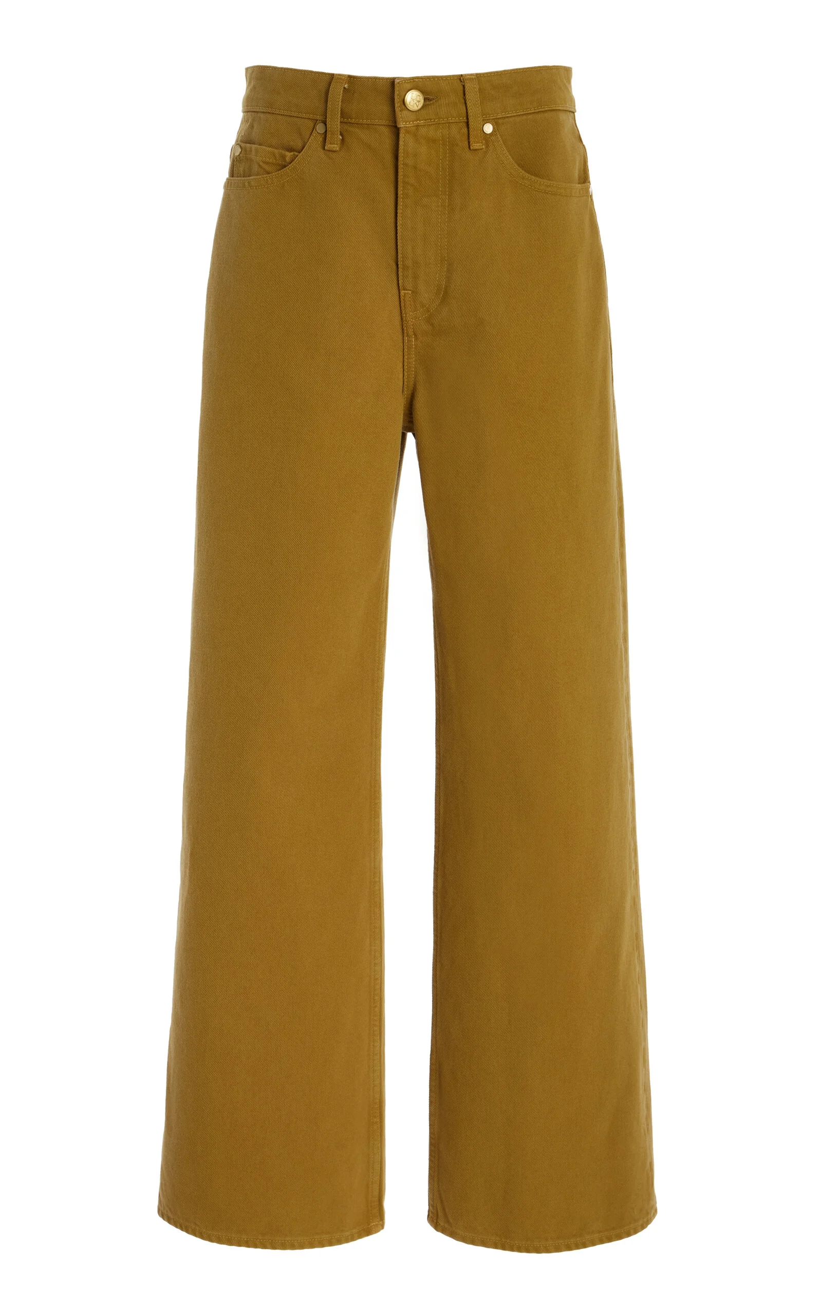 The Willow Cotton Jeans olive - 1