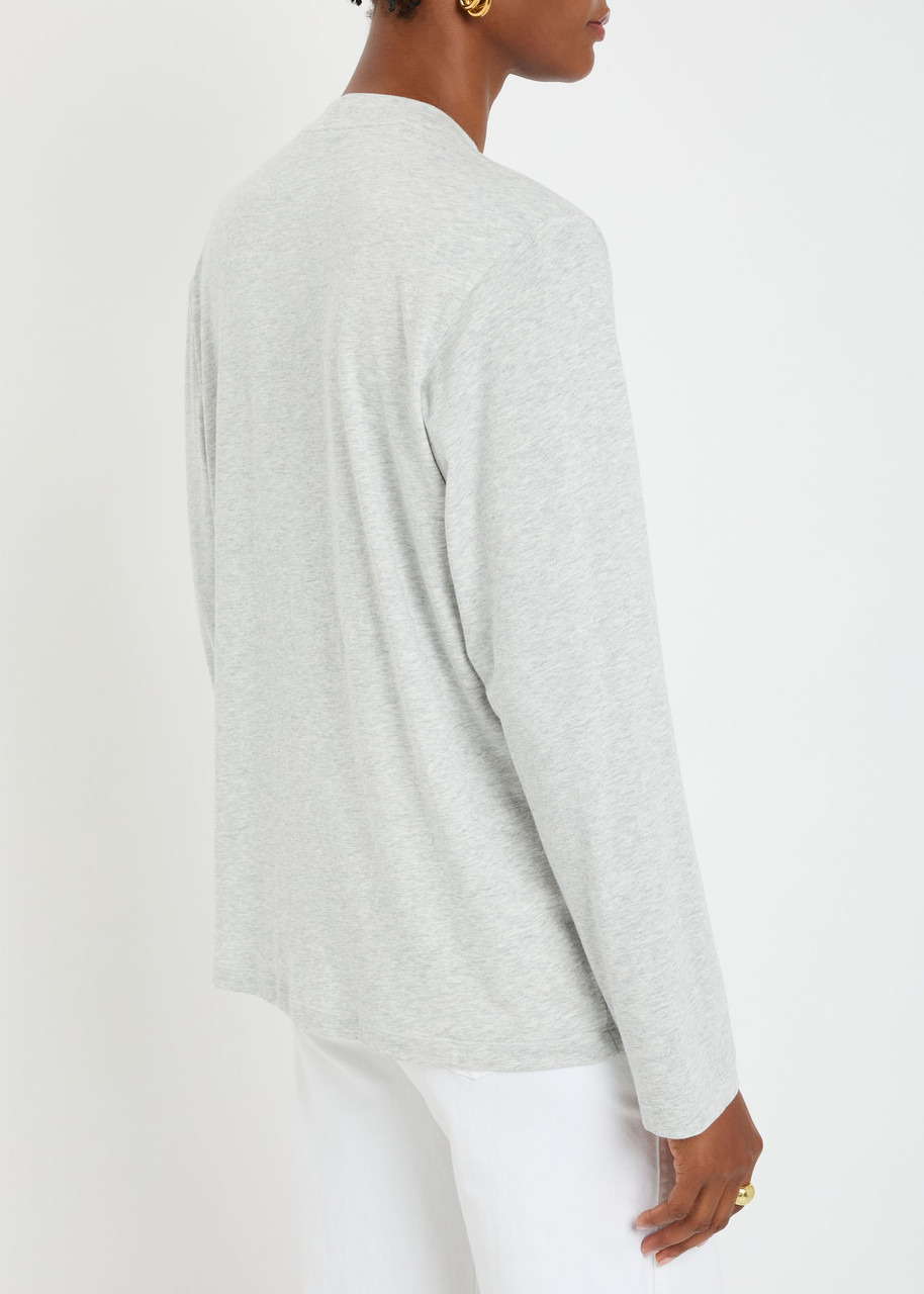 Skims Long Sleeve Modal-blend T-shirt - 3