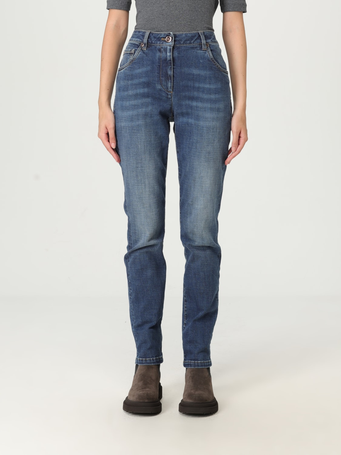 Jeans woman Brunello Cucinelli - 1