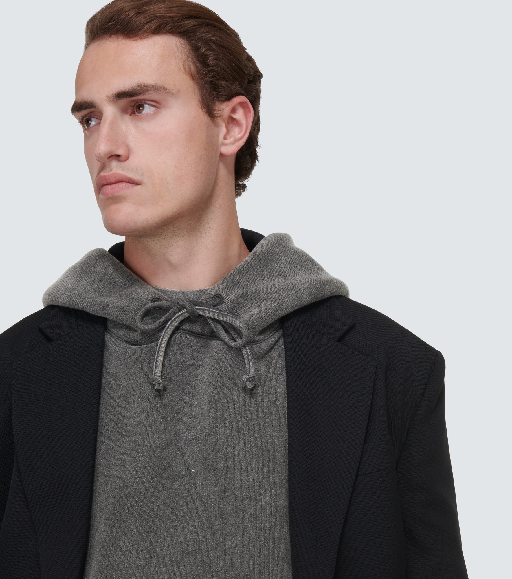 Faded cotton hoodie - 5