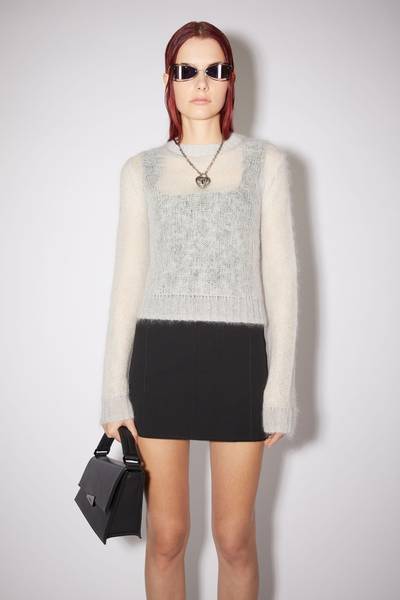 Acne Studios Crew neck sweater - Pale grey outlook