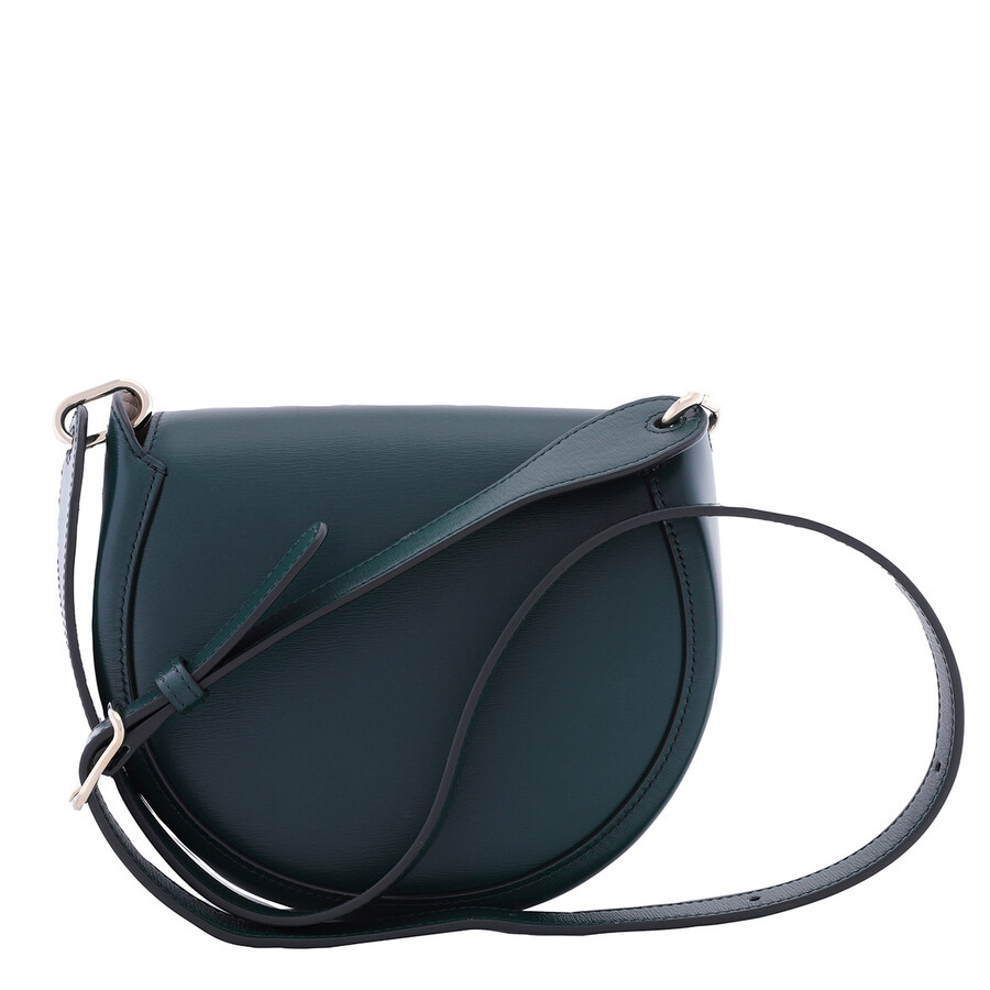 Chloe Ladies Marble Green Arlene Leather Crossbody Bag - 4