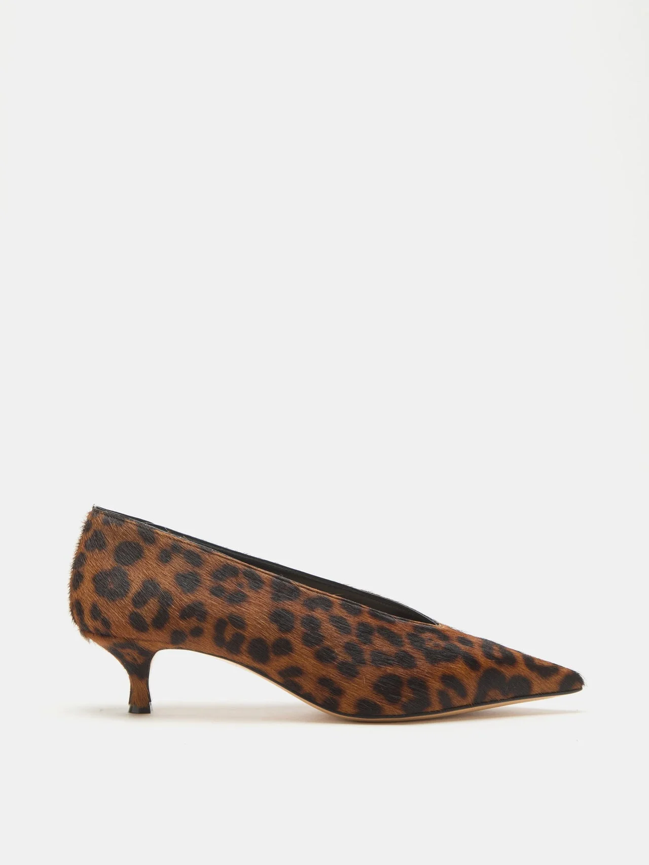 Babouche Kitten / Leopard Calf Hair - 1
