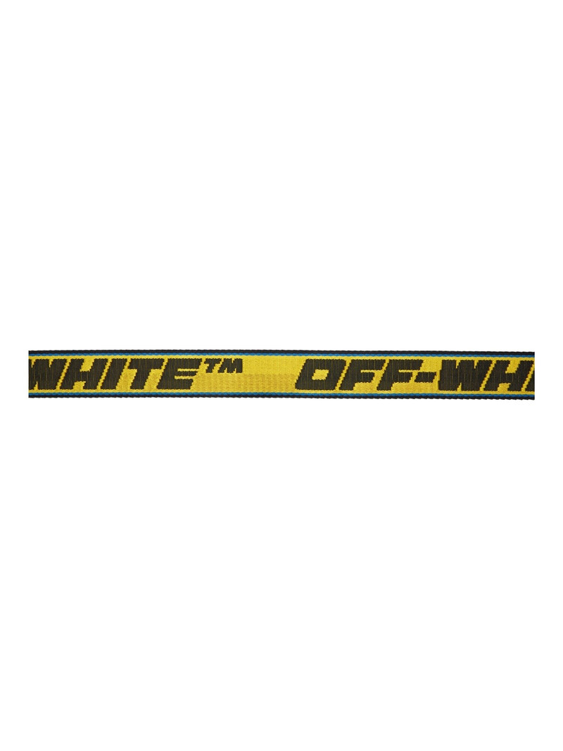 Off-White Yellow & Black Tape Industrial Belt outlook