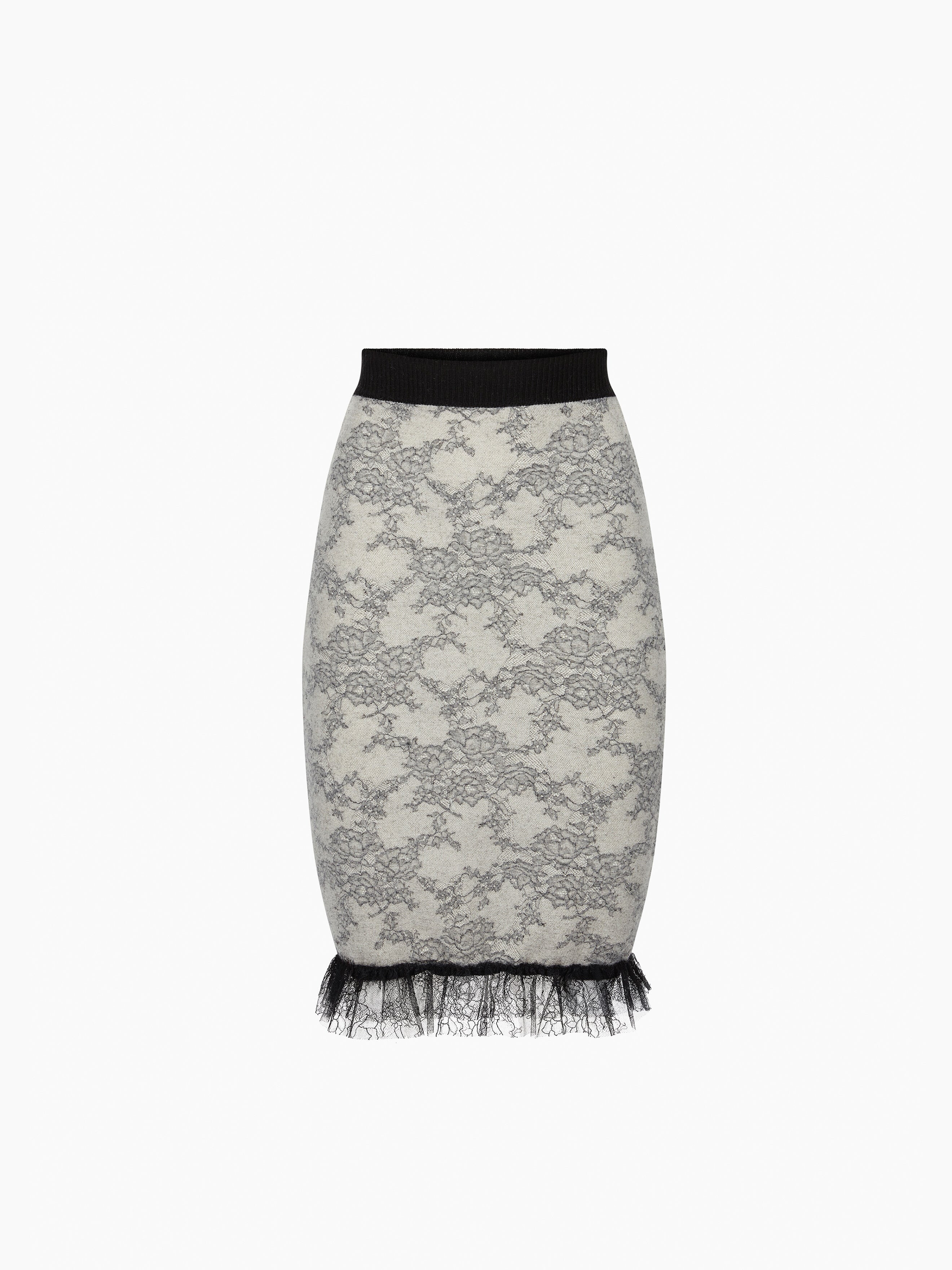 Midi Wool Skirt - 5