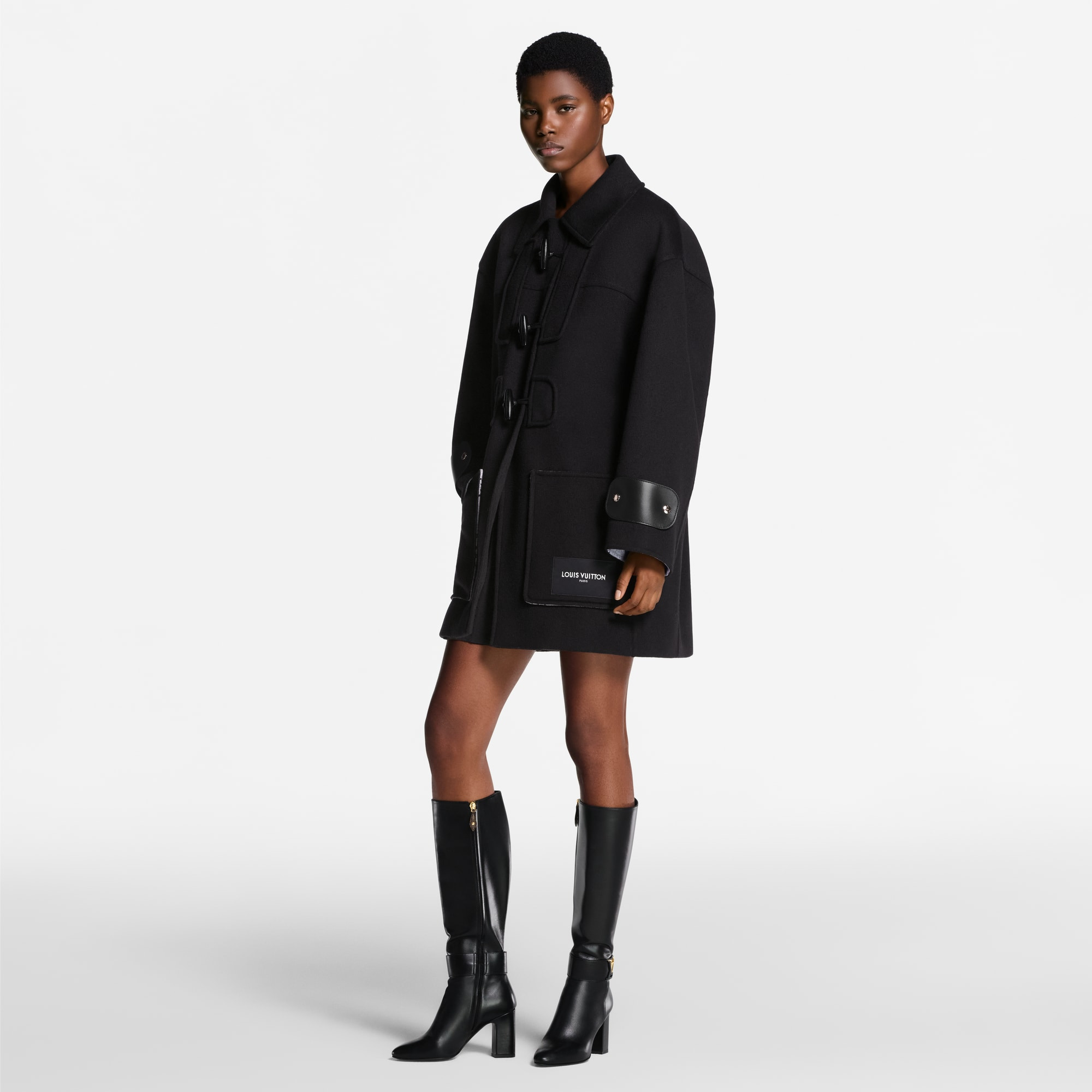 Double Face Duffle Coat - 6