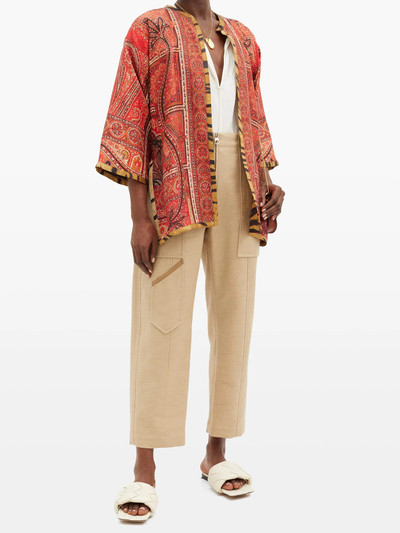 Etro Paisley-print silk-twill jacket outlook