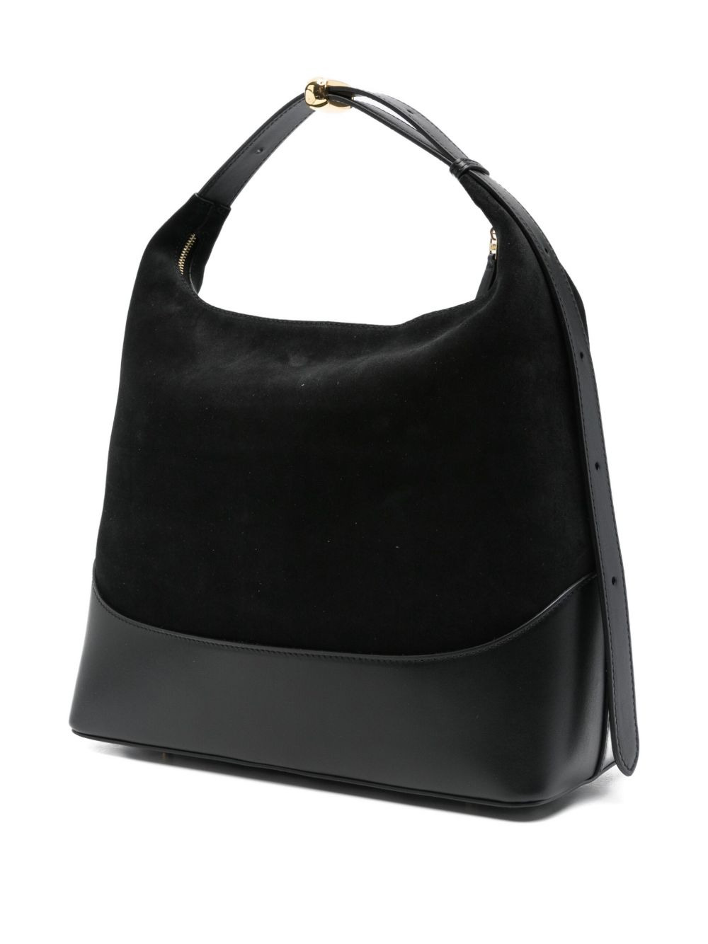 large Loop suede leather shoulder bag - 3