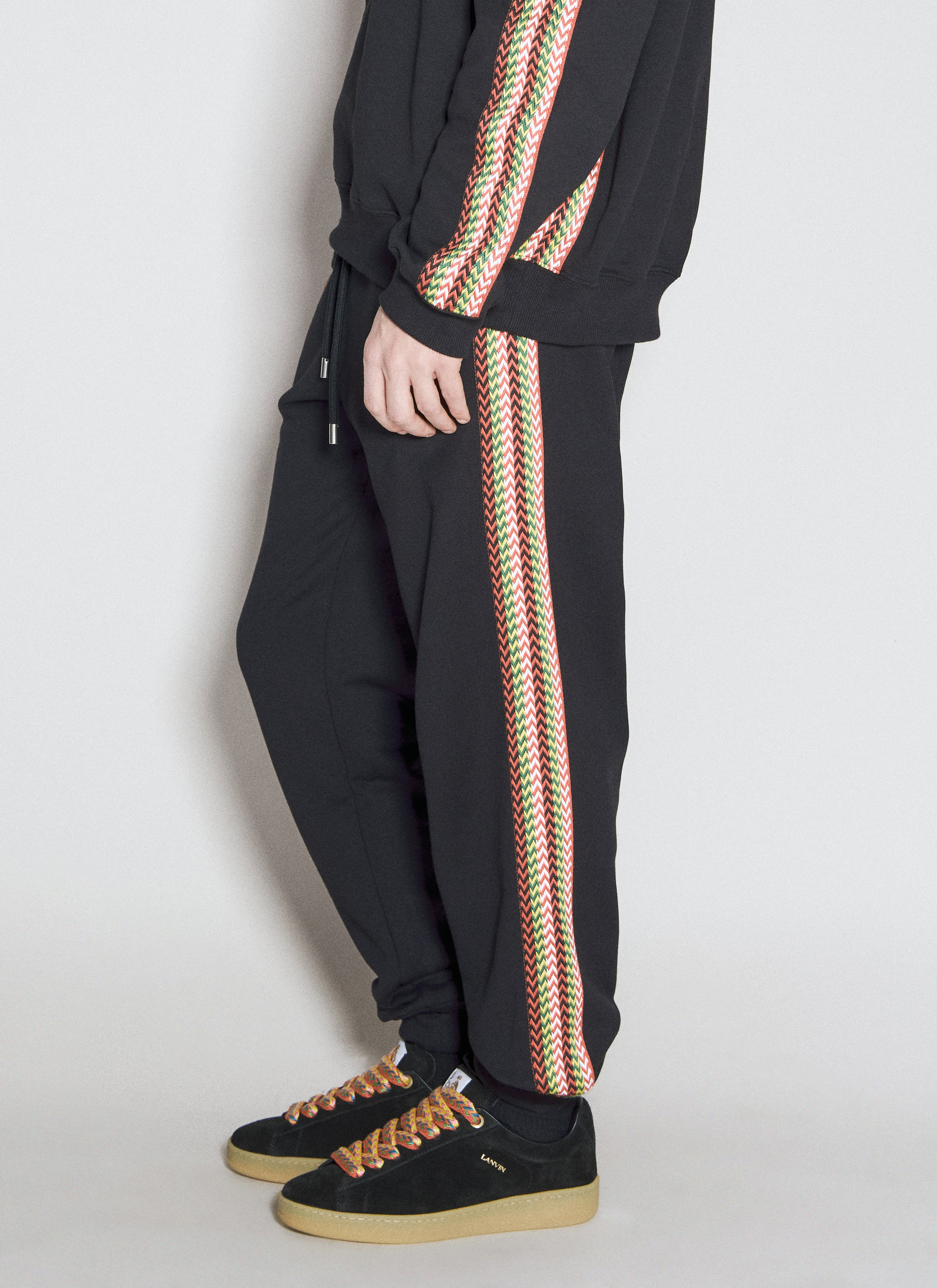 Lanvin Men Side Curb Track Pants - 3