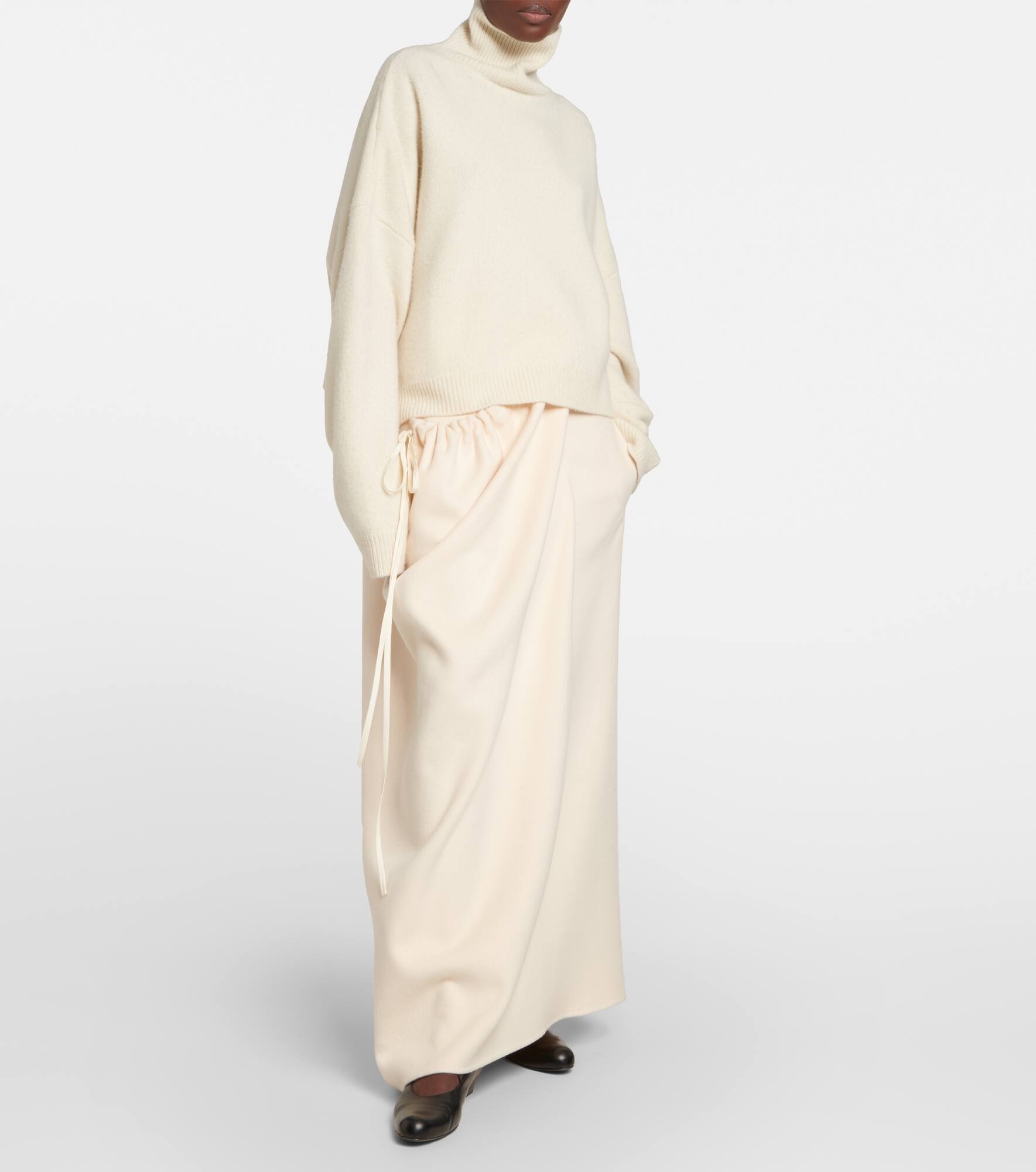 Ezio wool and cashmere turtleneck sweater - 2