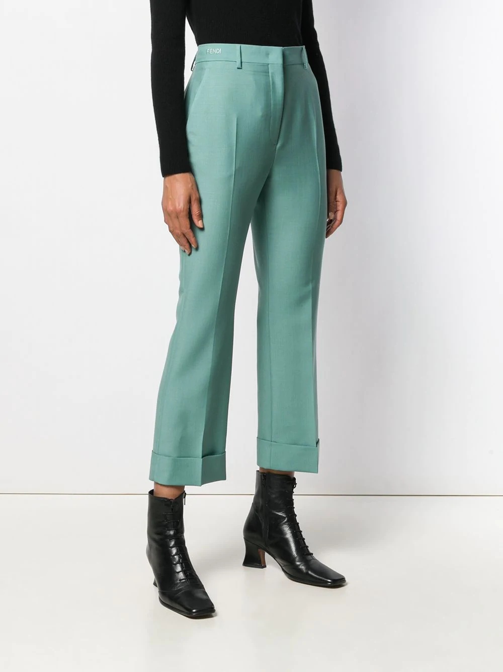 cropped tailored trousers - 3