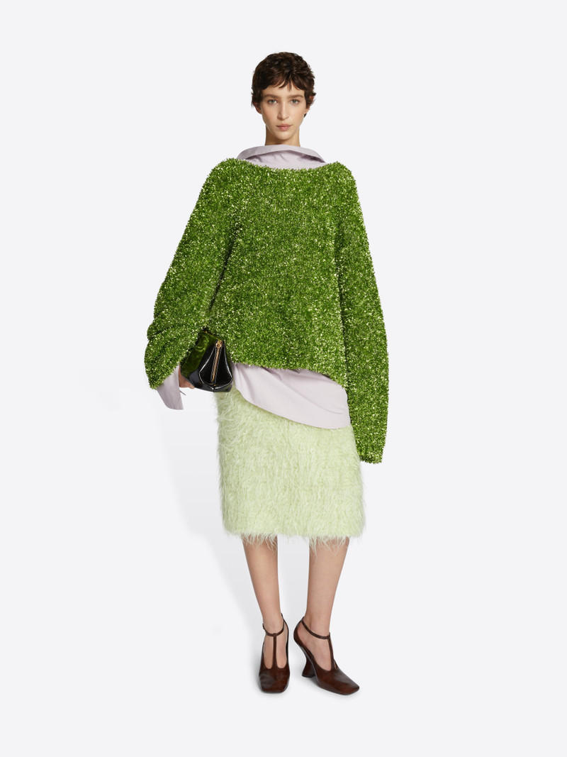 Dries Van Noten METALLIZED SWEATER outlook