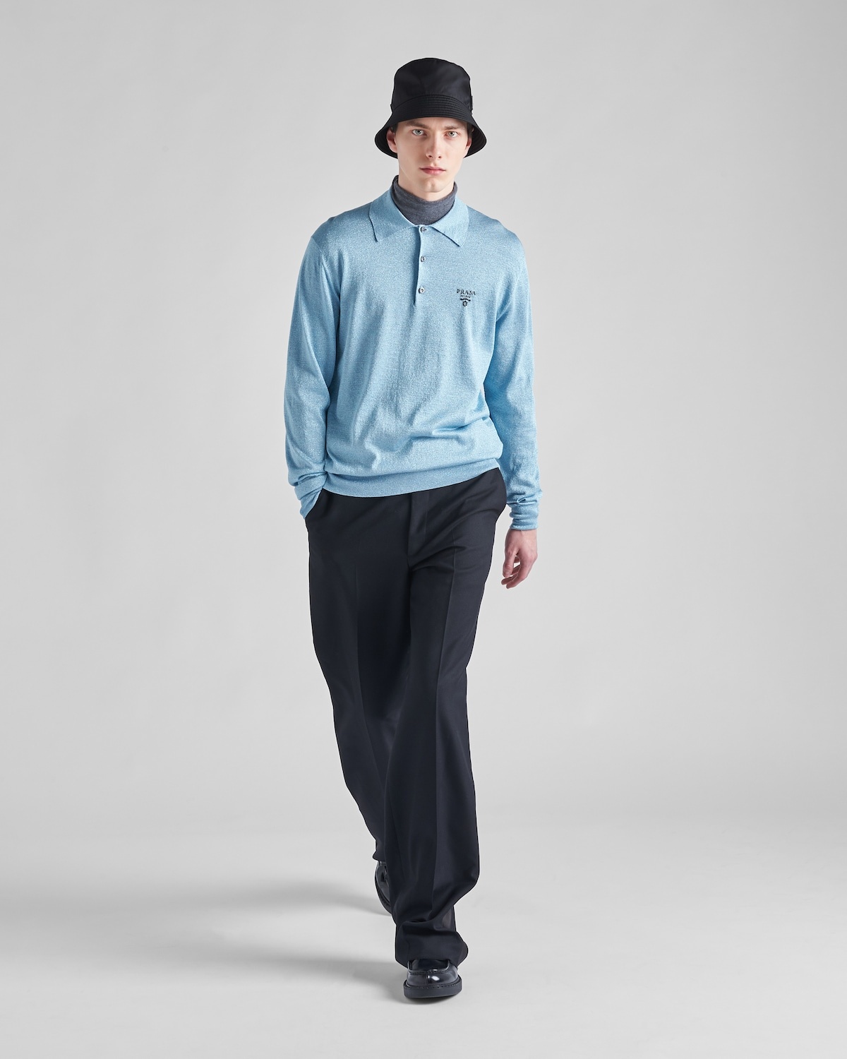 Silk polo shirt - 2