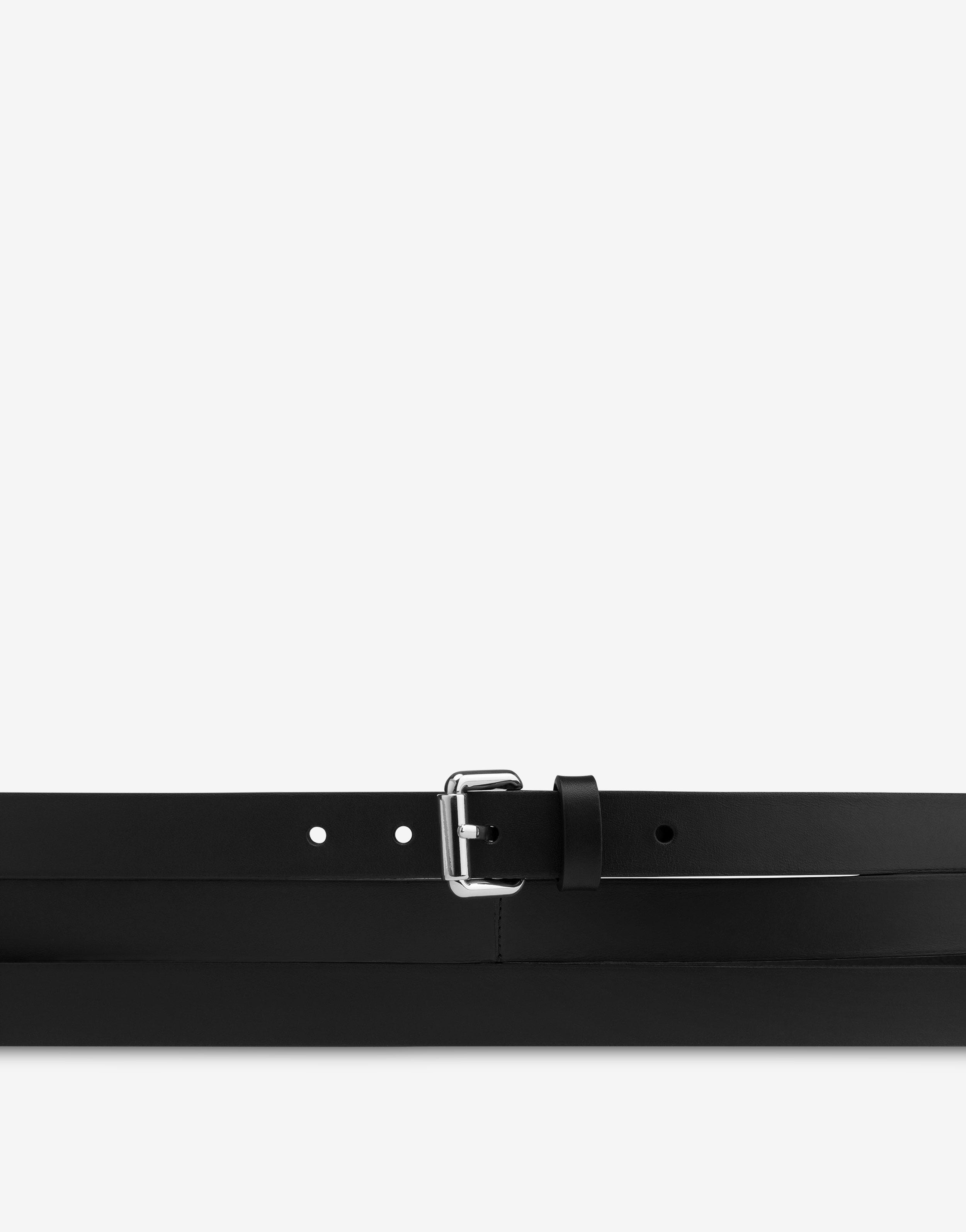 BRUSHED CALFSKIN BELT - 2