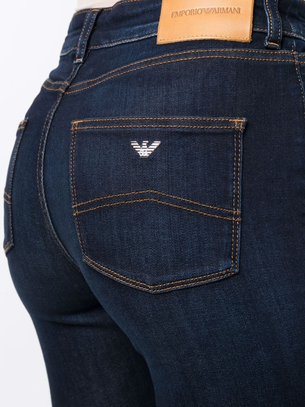 mid-rise skinny jeans - 5