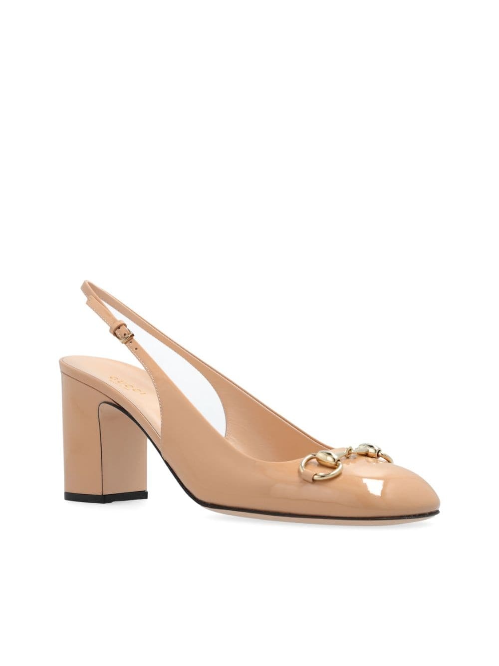 75mm Horsebit slingback pumps - 4