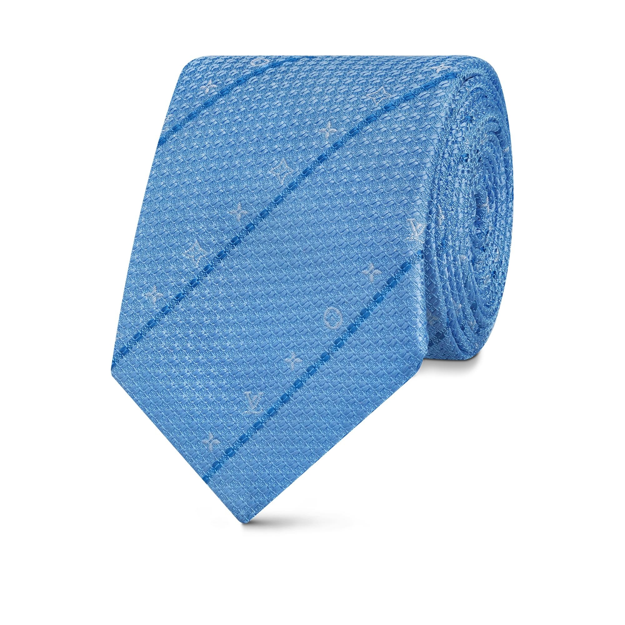 Monogram Aligned Tie - 4