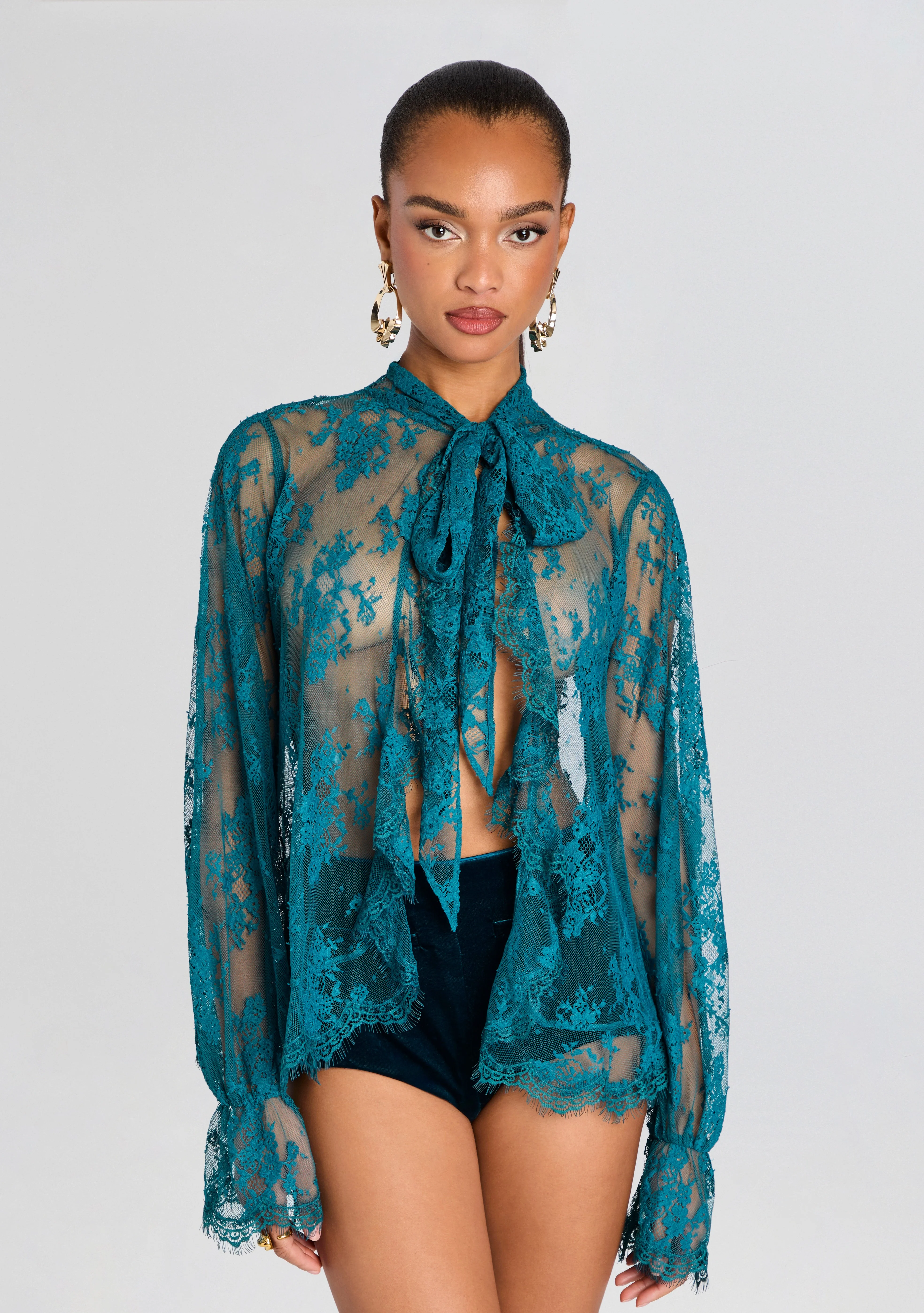 TAMSIN LACE BLOUSE - 1