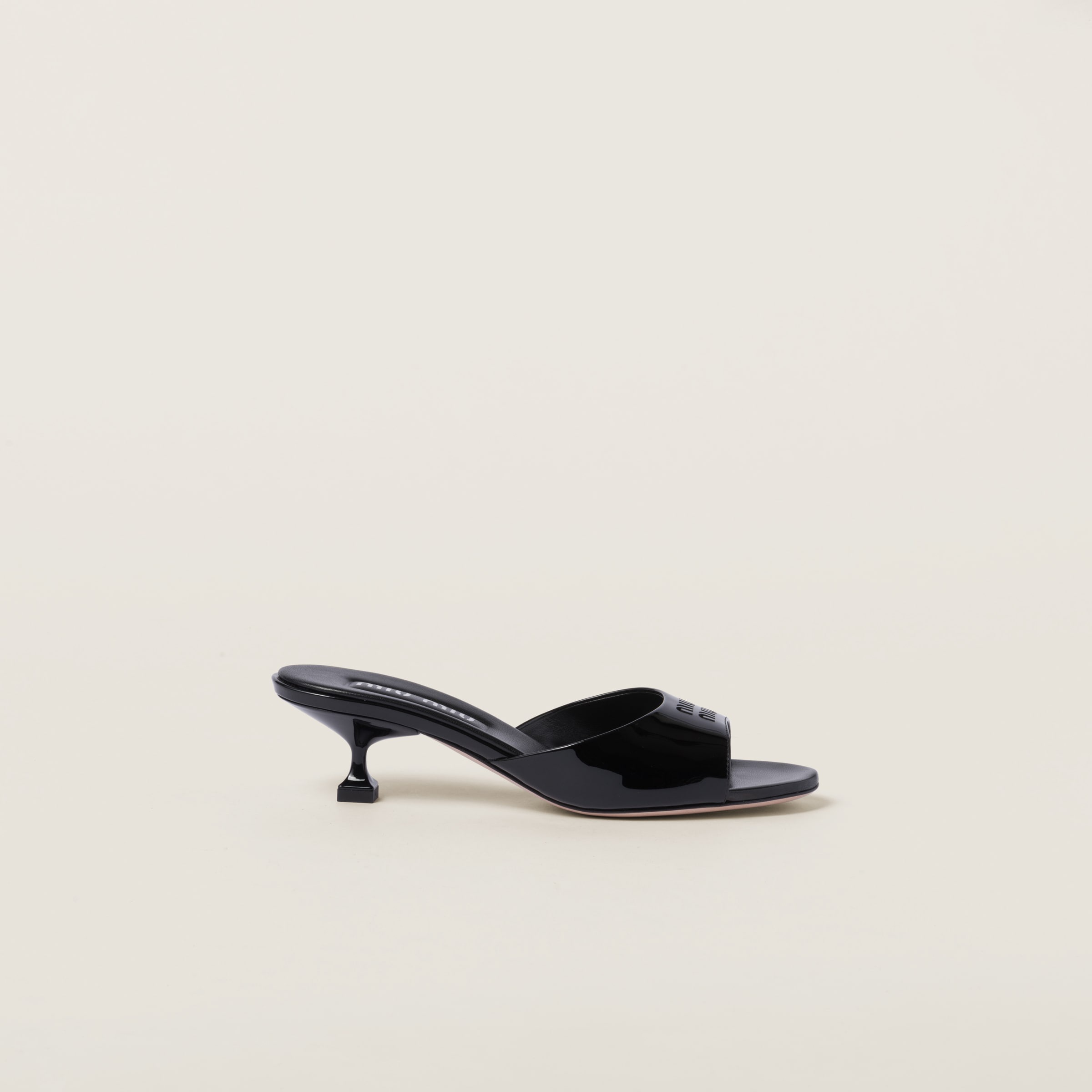 Patent leather sandals - 1