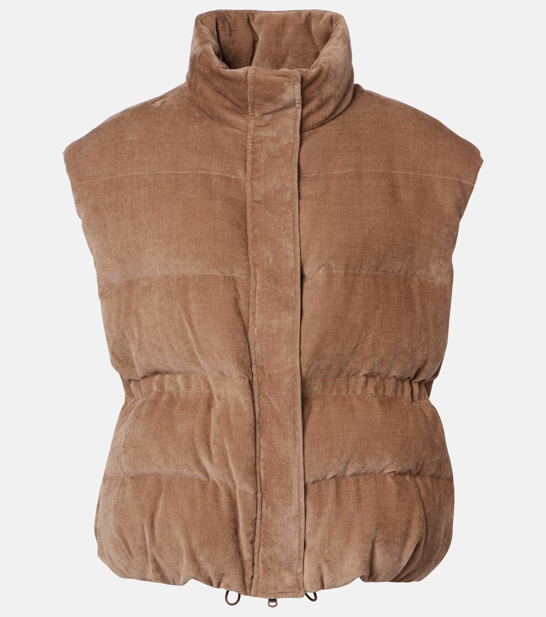 Monili corduroy down vest - 1