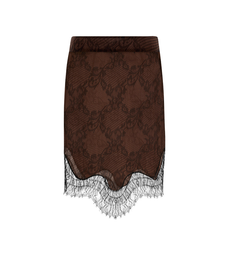 RAMAGE TATTOO LACE EVENING SKIRT - 1