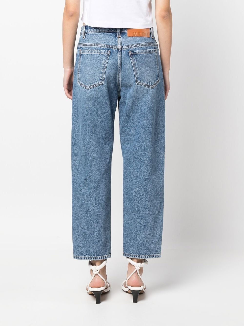 straight-leg denim jeans - 4