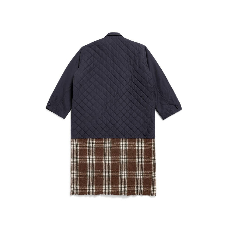 Men's Layered Parka in Dark Blue 6