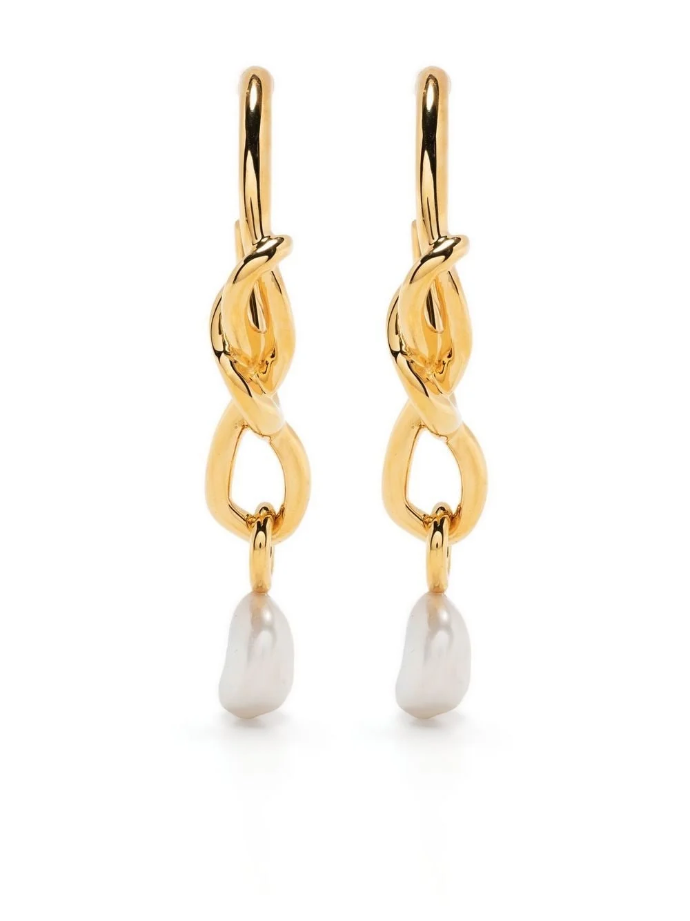pearl drop earrings - 1