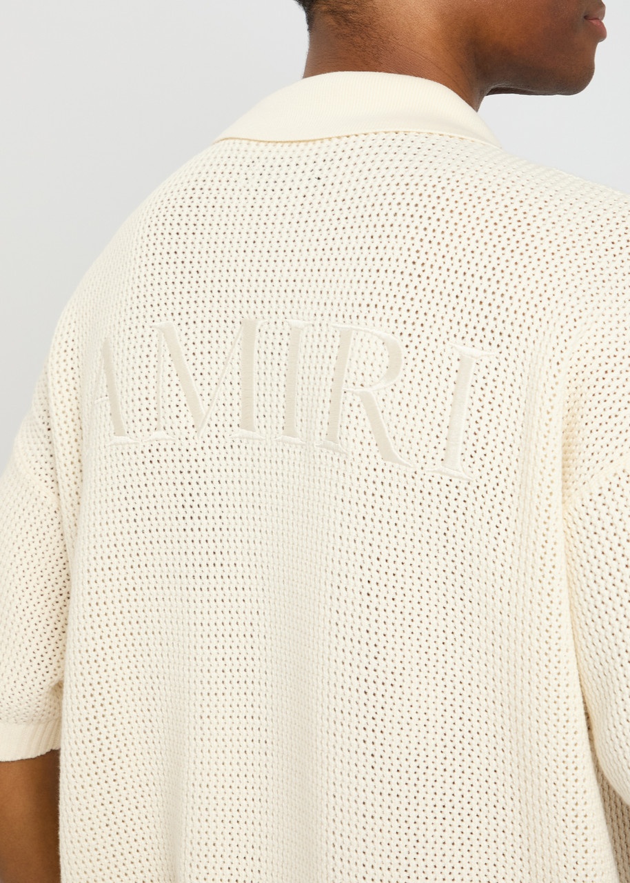 Amiri Crochet Open-knit Shirt - 5
