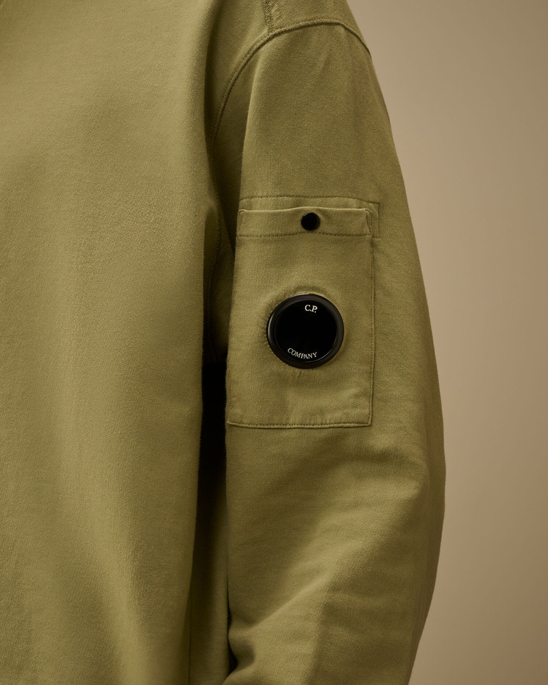 Light Fleece Half Zip Lens Sweatshirt 5