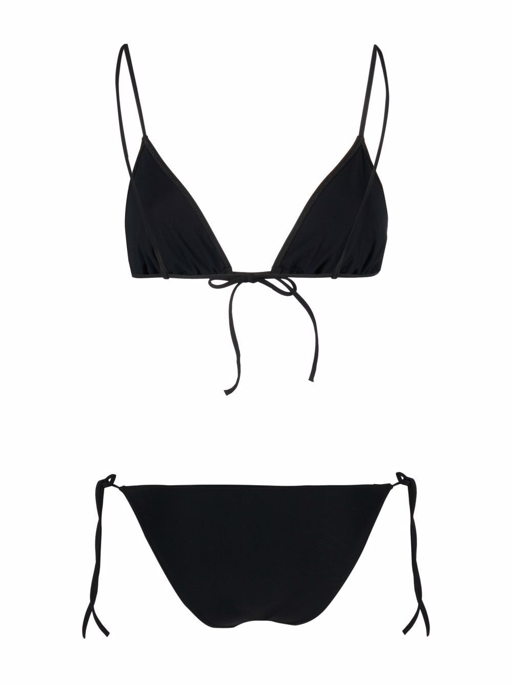 self-tie mid-rise bikini - 2
