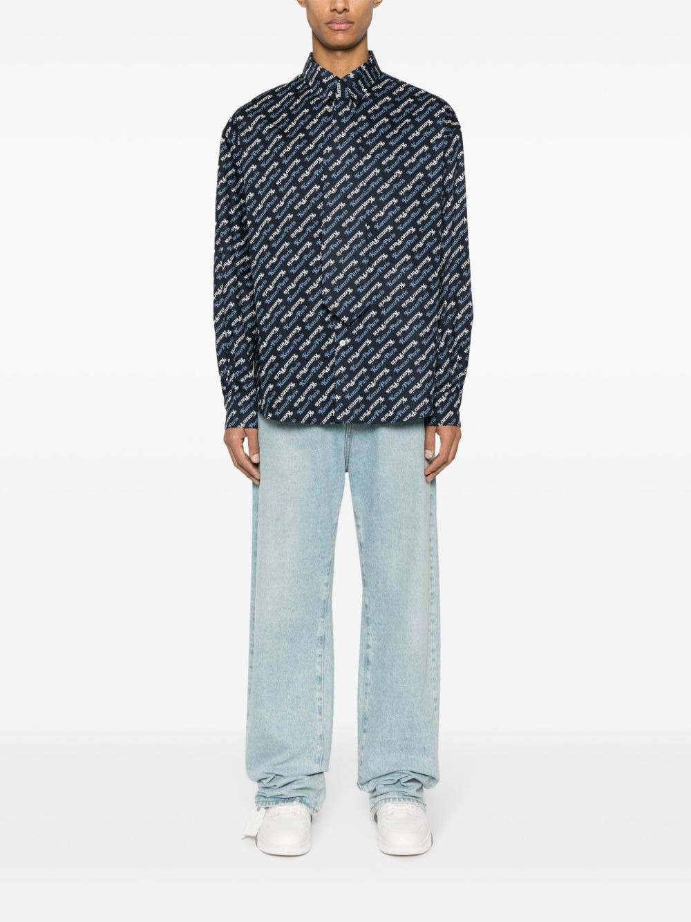 x Verdy logo-print shirt - 2