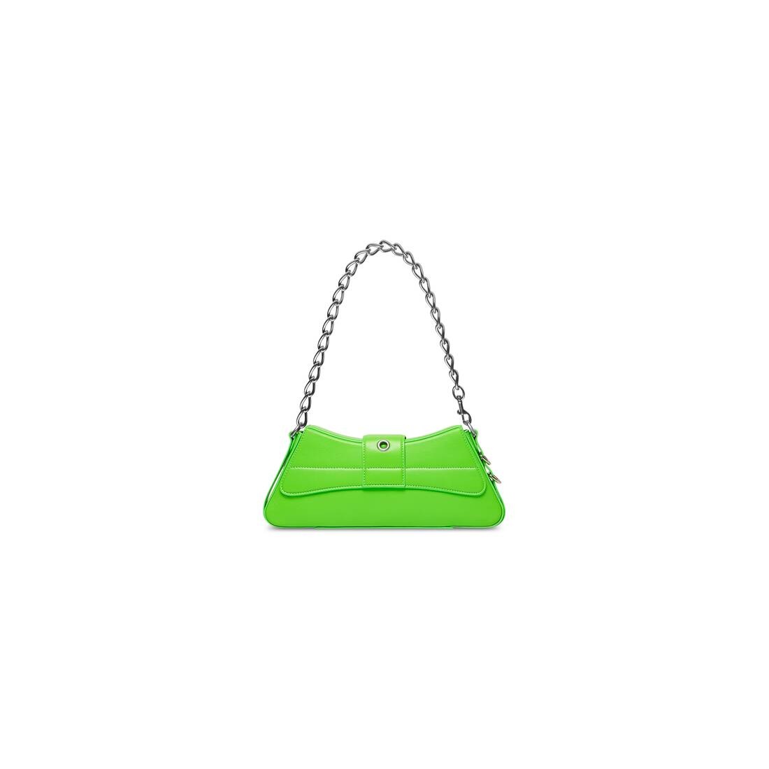 Women's Lindsay Small Shoulder Bag With Strap  in Bright Green - 5