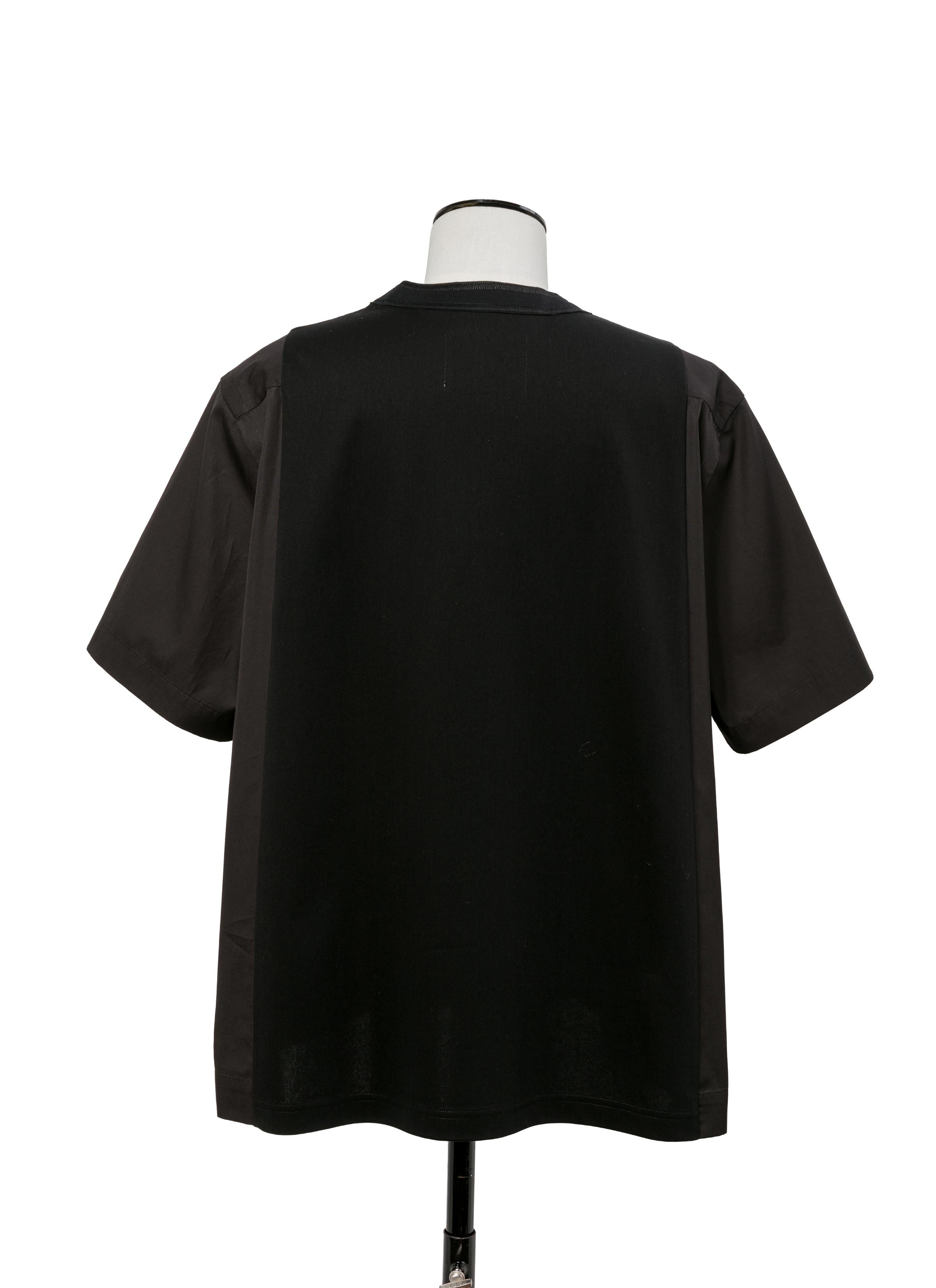 Poplin x Cotton Jersey T-Shirt - 3