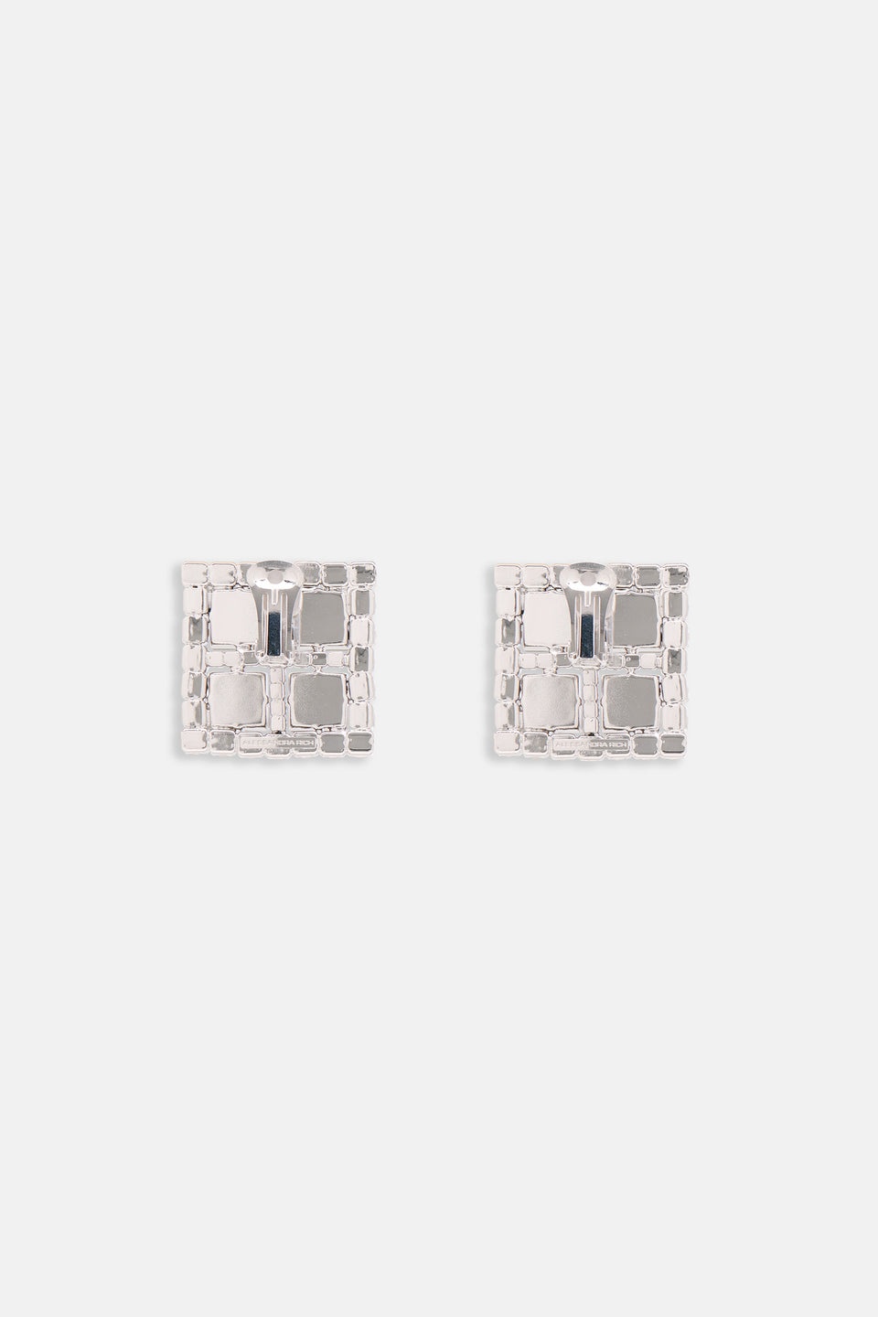 CRYSTAL SQUARE EARRINGS - 2