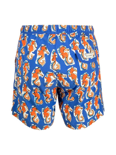 Bluemint seahorse-print swim shorts outlook