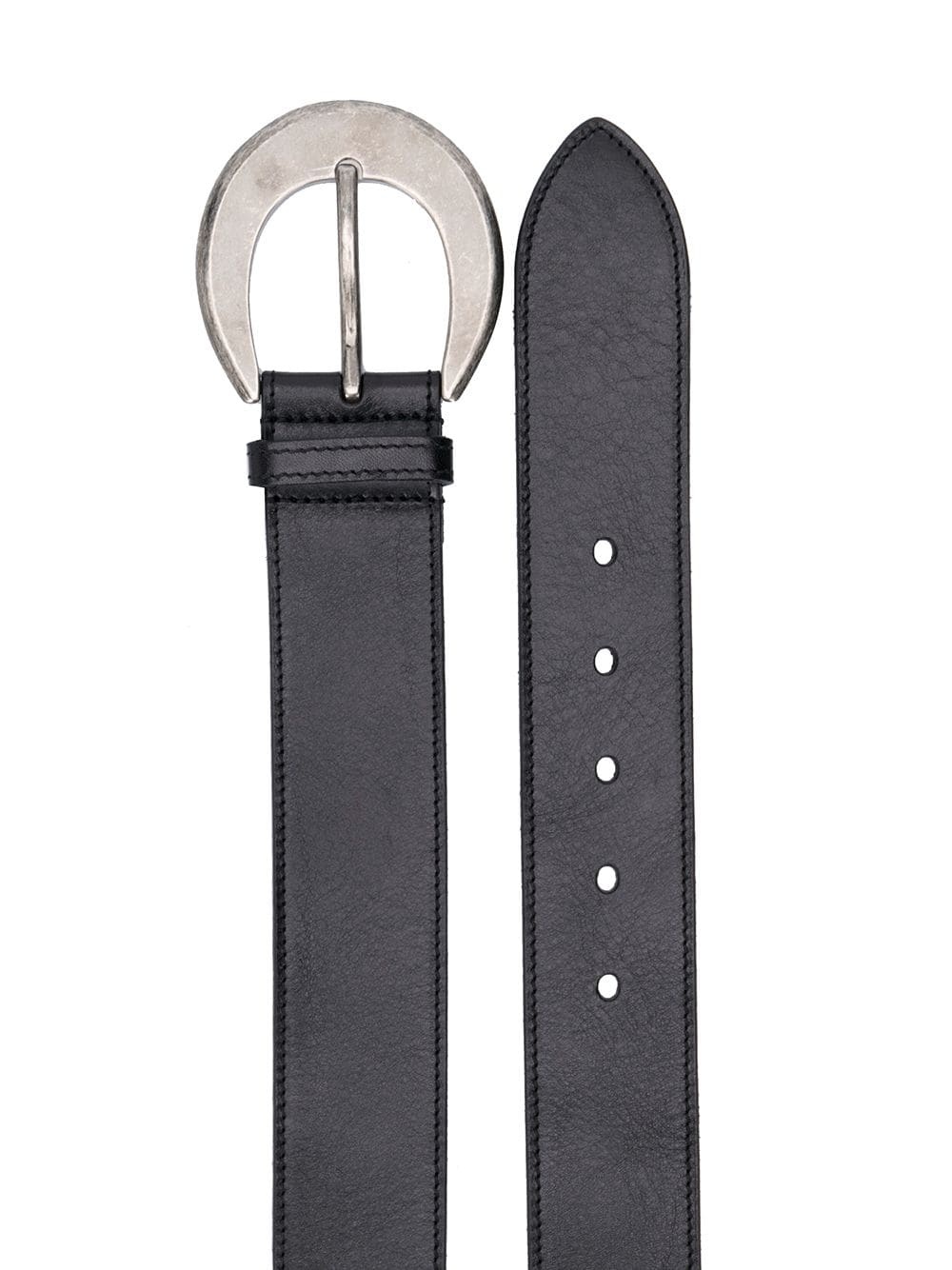 buckle-front belt - 2