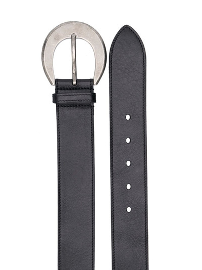 SAINT LAURENT buckle-front belt outlook